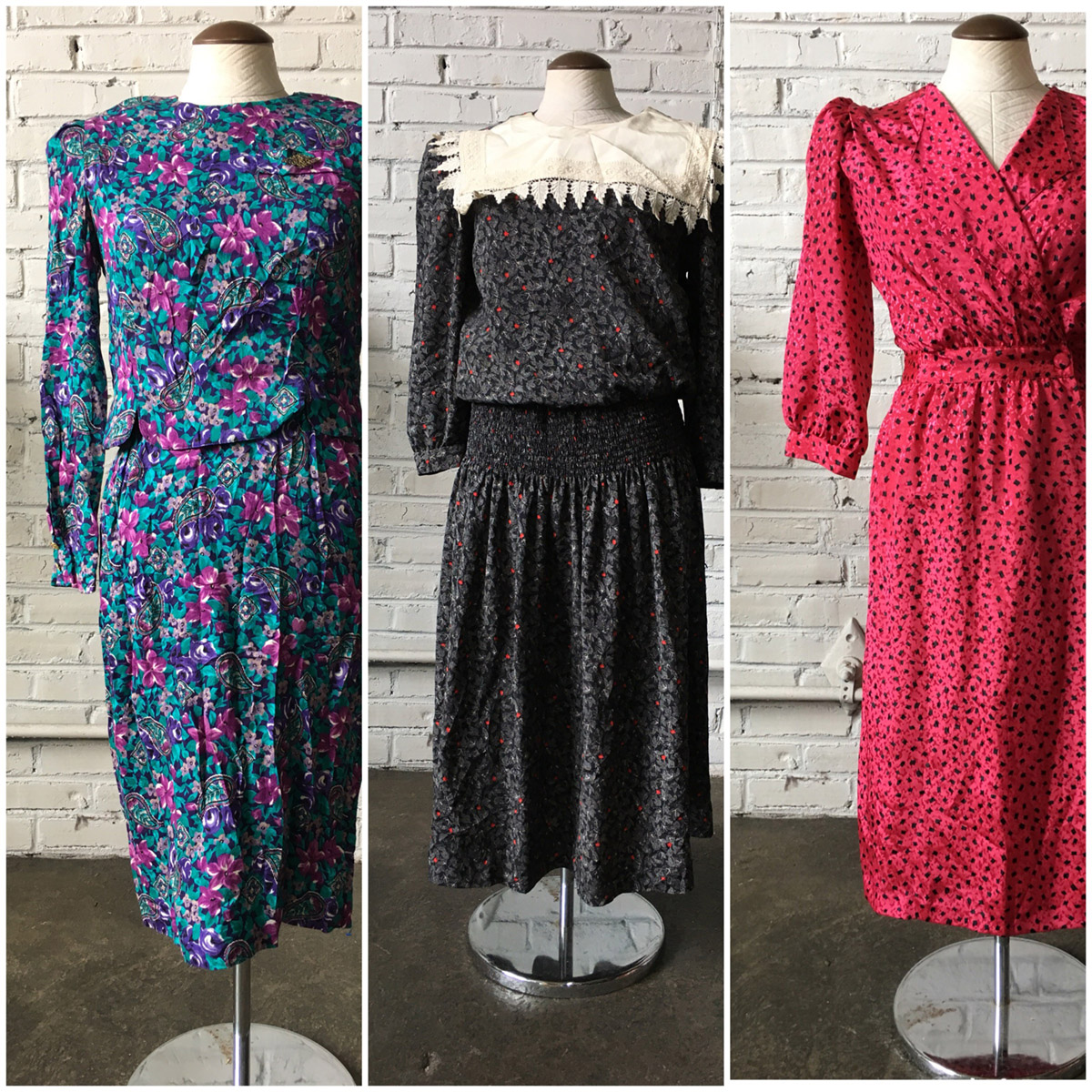 Vintage dresses 80s hotsell